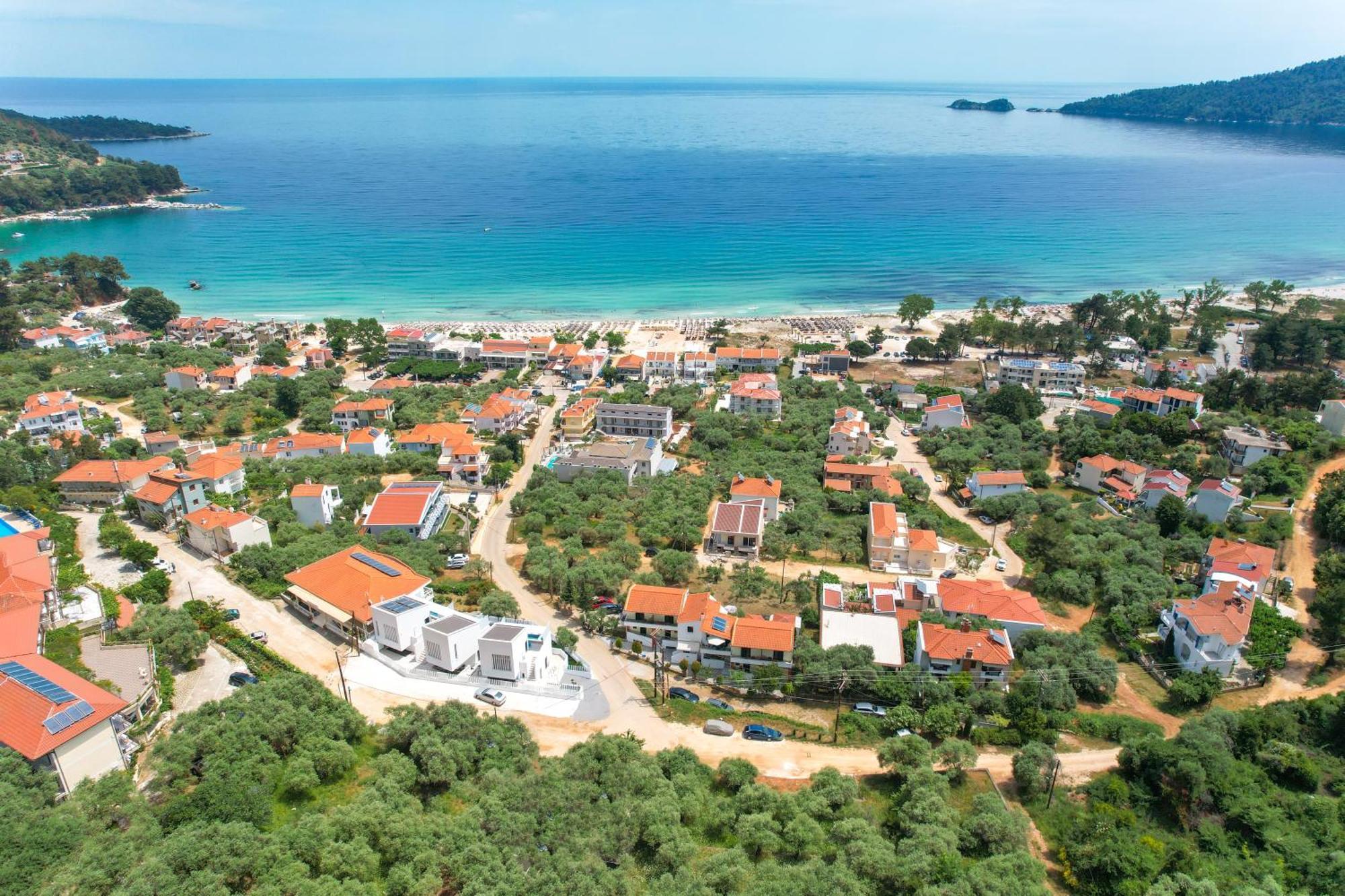 Mythodea Prive Luxury Suites Chrysi Ammoudia Exterior foto